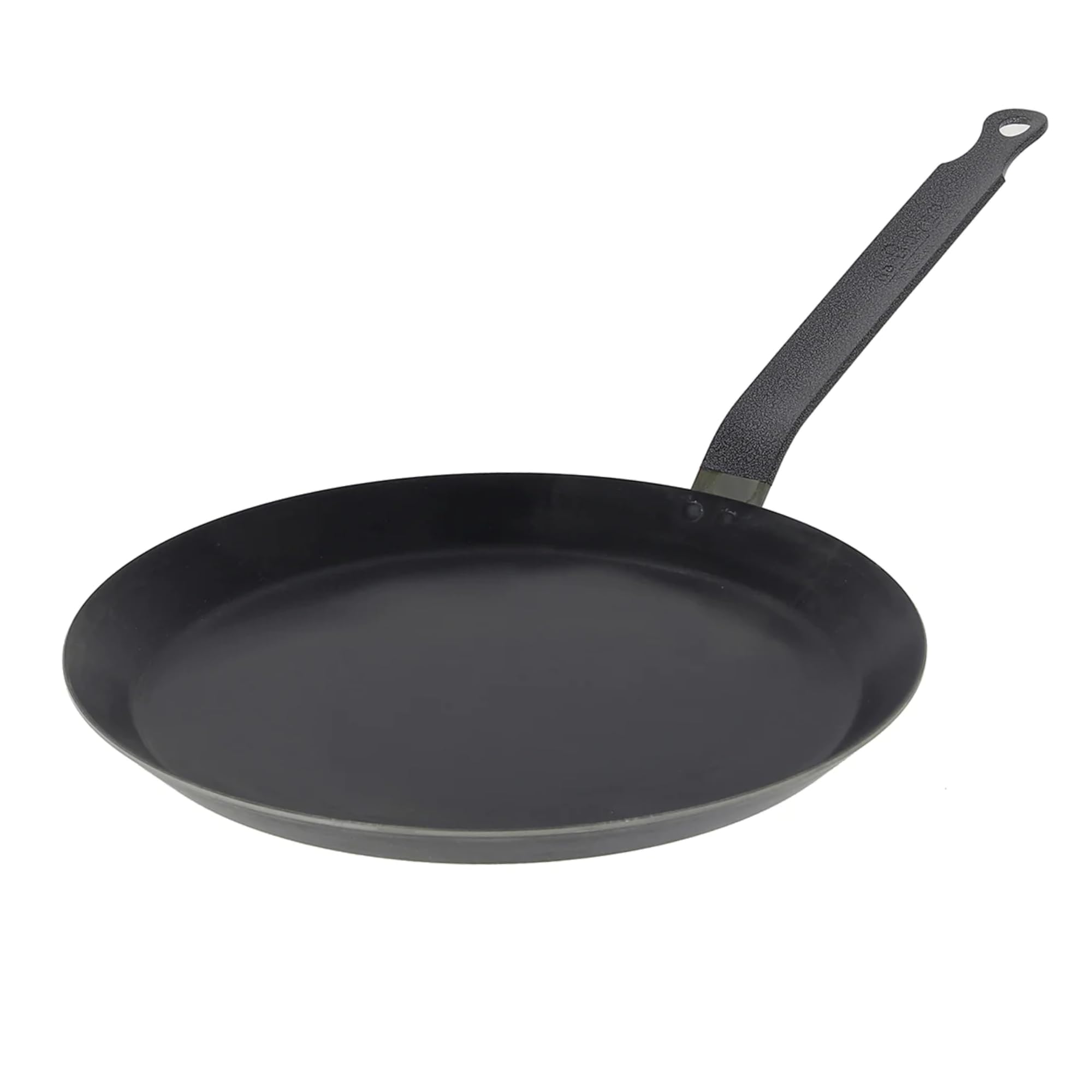 de Buyer Blue Carbon Steel Crepe & Tortilla Pan - 7” - Ideal for Making & Reheating Crepes, Tortillas & Pancakes - Naturally Nonstick - Made in France