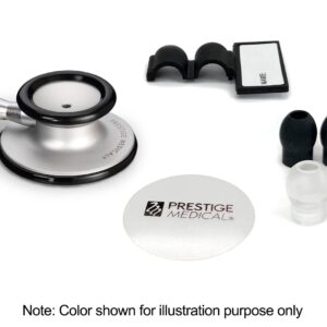 Prestige Medical Clinical Lite Stethoscope, Stealth, 31 Inch (Pack of 1)