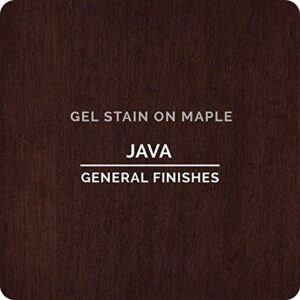 General Finishes Oil Base Gel Stain, 1 Quart, Java