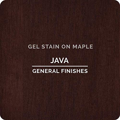 General Finishes Oil Base Gel Stain, 1 Quart, Java