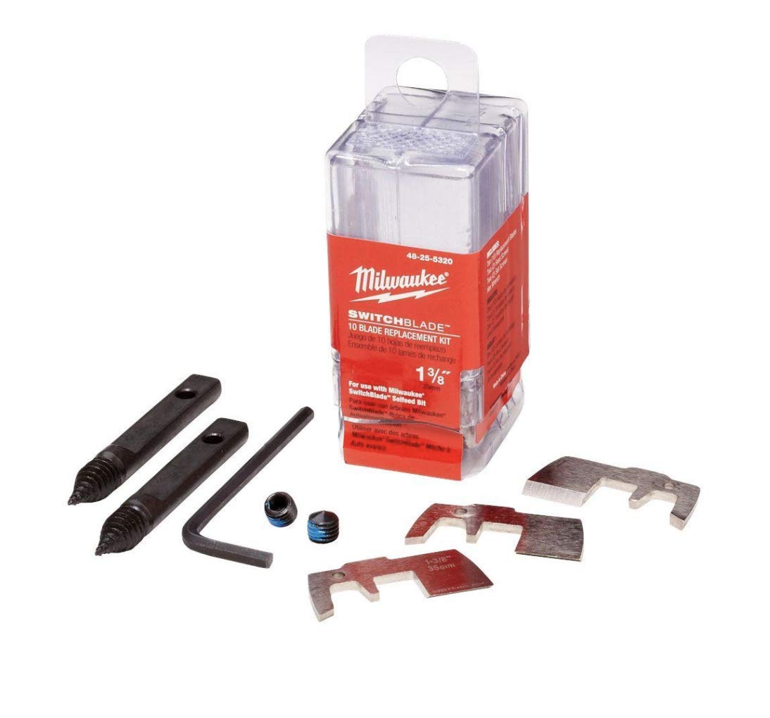 Milwaukee 48-25-5320 1-3/8-Inch 10 Blade Replacement Kit