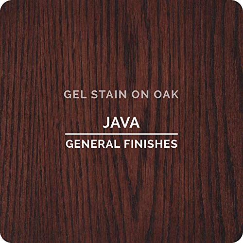 General Finishes Oil Base Gel Stain, 1 Quart, Java