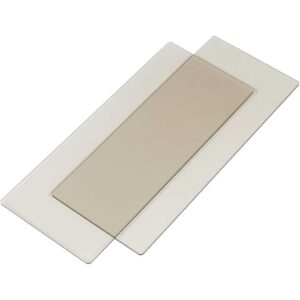 Sizzix Extended Cutting Pads 655267, Transparent, Multi Color, 14.63 inches x 6.25 inches x 0.13 inches, 2 Pack