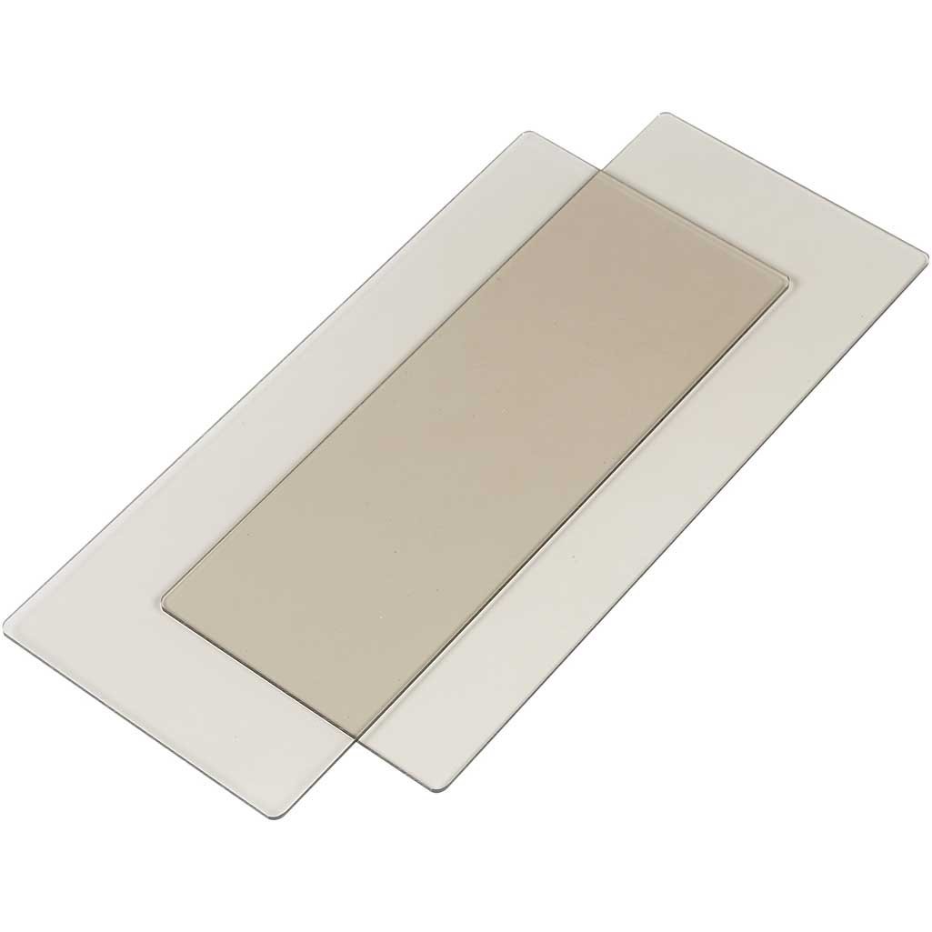 Sizzix Extended Cutting Pads 655267, Transparent, Multi Color, 14.63 inches x 6.25 inches x 0.13 inches, 2 Pack