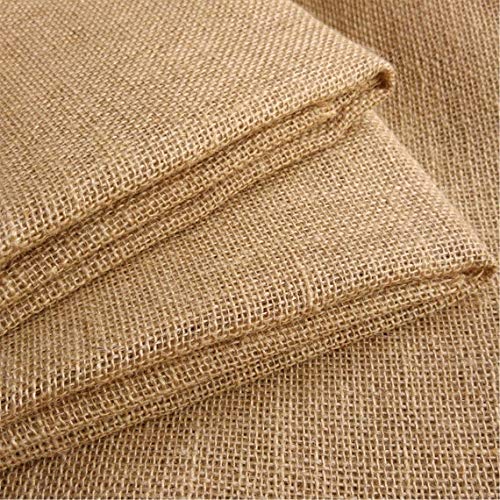 AK TRADING CO. 40" Wide X 100 Yard Long Natural Burlap Roll (BUR40-100YDS)