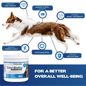 NWC Naturals Total Biotics & Probiotics for Dogs and Cats, 365 Cups Treats, 8 ounces