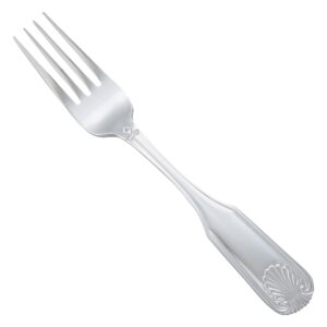 winco 12-piece toulouse salad fork set, 18-0 extra heavy weight stainless steel, silver