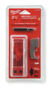 milwaukee 48-25-5240 2-1/8-inch switchblade 3 blade replacement kit