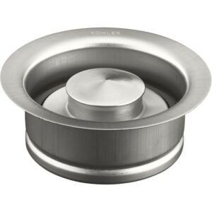 kohler k-11352-bs disposal flange, one size, brushed stainless