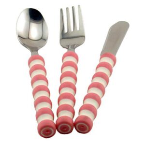 Gripables Utensils - Pink