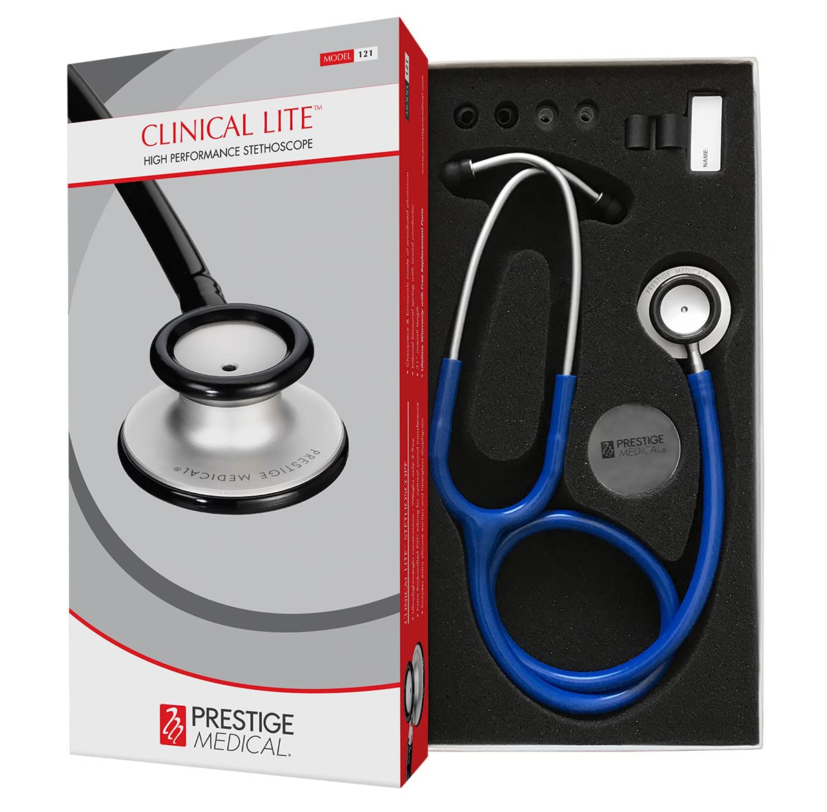 Prestige Medical Clinical Lite Stethoscope, Royal