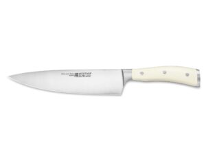 wusthof 4596-6/20 classic ikon 8-inch cooks knife, white