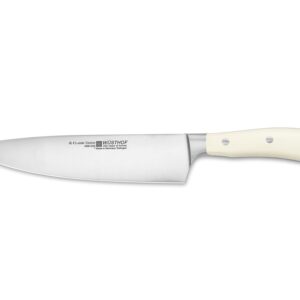 Wusthof 4596-6/20 Classic Ikon 8-Inch Cooks Knife, White