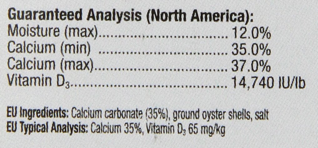 Exo Terra Calcium + D3 Powder: Ultra-fine, Phosphorus Free Formula Boosts Bone Health & Calcium Absorption Ideal for Insects, Fruits & Veggies 1.4 oz.