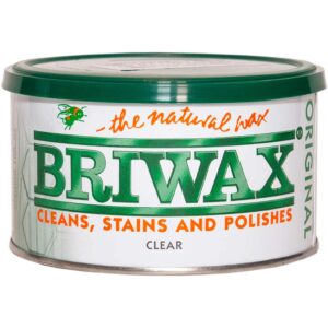 briwax clear furniture wax polish, 1 pound (pack of 1), 16 ounce