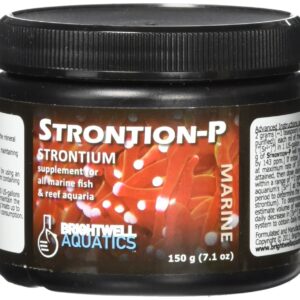 Brightwell Aquatics Strontion-P - Strontium Supplement for All Marine Aquariums, 150g