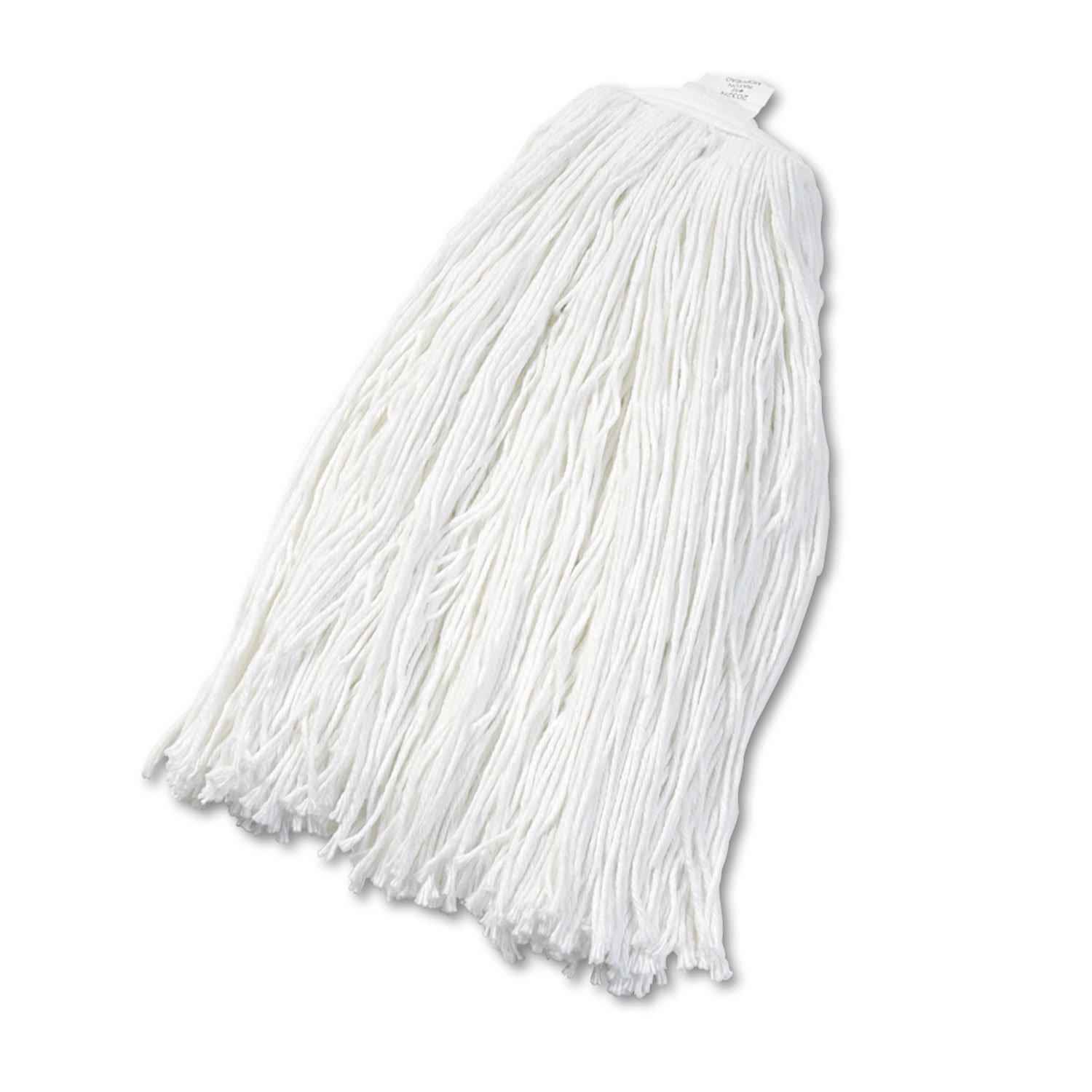 Boardwalk 2032R Cut-End Wet Mop Head, Rayon, No. 32, White