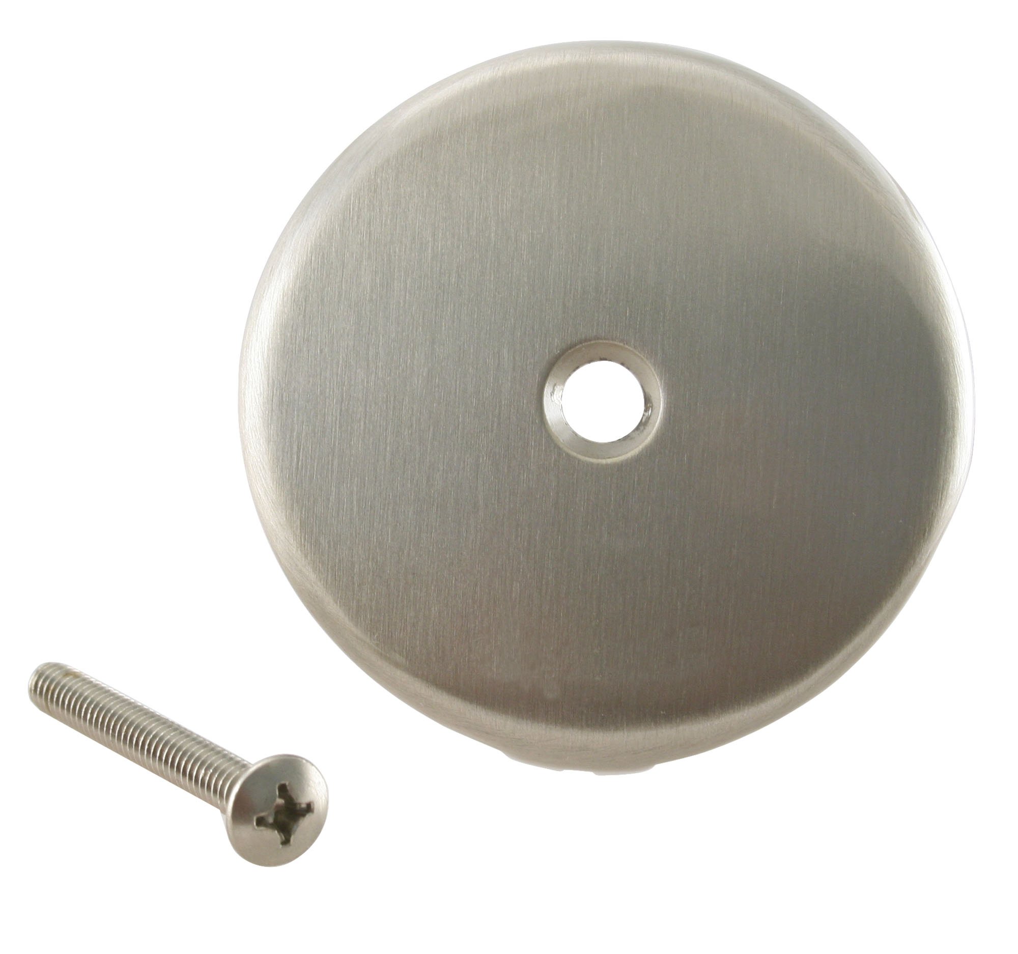 Westrbass Tip Toe Universal Tub Trim with One-Hole Faceplate, Satin Nickel, D931K-07