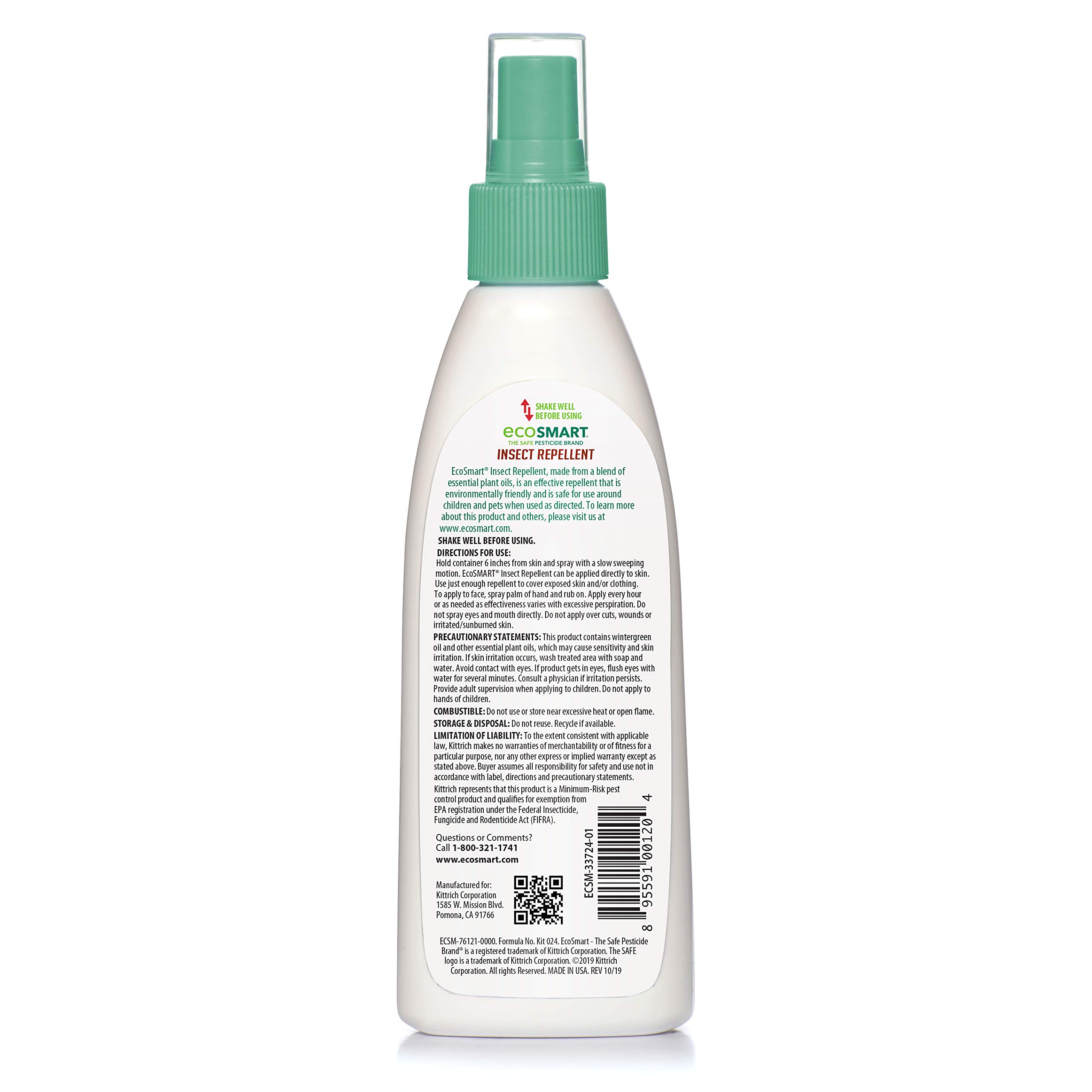 EcoSMART Insect Repellent, 6 oz. Pump Spray Bottle