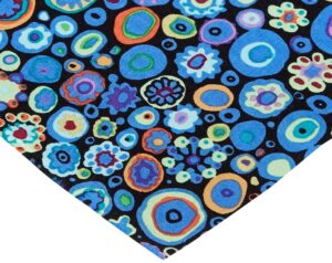 kaffe fassett paperweight cobalt, fabric by the yard