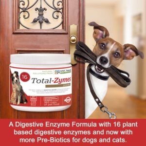 NWC Naturals - Total-Zymes- Digestive Enzymes for Dogs and Cats - Treats 365 Cups of Pet Food