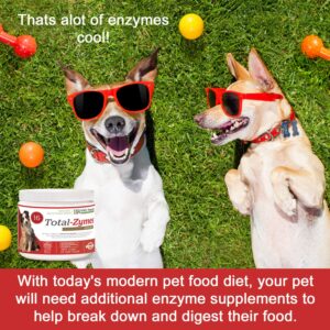 NWC Naturals - Total-Zymes- Digestive Enzymes for Dogs and Cats - Treats 365 Cups of Pet Food