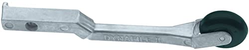 Dynabrade (11204) Contact Arm Assembly | 1" Diameter x 3/8" Wide, Radiused Rubber Wheel, Loose Belt Application | For 1/4" (6 mm) or 1/2" (13 mm) Wide x 18" (457 mm) Long Belts