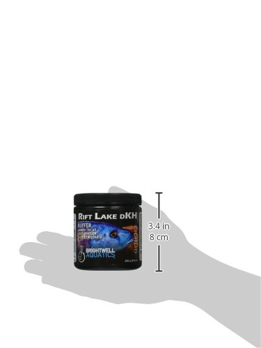 Brightwell Aquatics Rift Lake dKH - Alkalinity Increasing Buffer Powder for East African Cichlid Aquariums, 250-g