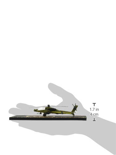 Hot Wings Planes AH-64 Apache with Connectible Runway,Green