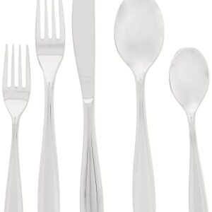 Ginkgo International Fontur 20-Piece Stainless Steel Flatware Place Setting Service for 4