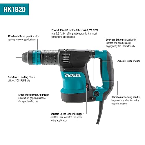 Makita HK1820 SDS-PLUS Power Scraper