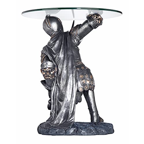 Design Toscano Battle-worthy Knight Sculptural Table