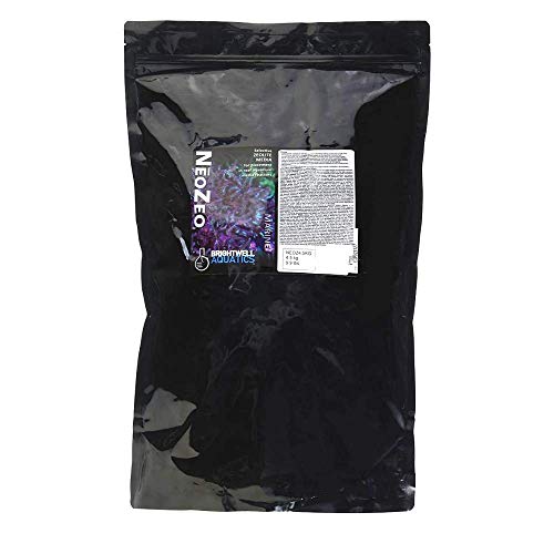 Brightwell Aquatics NeoZeo - Selective Zeolite Media for Placement in Reef Aquarium Media Reactors, 4.5-kg