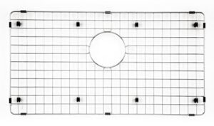 houzer bg-4600 wirecraft kitchen sink bottom grid, 13.63-inch