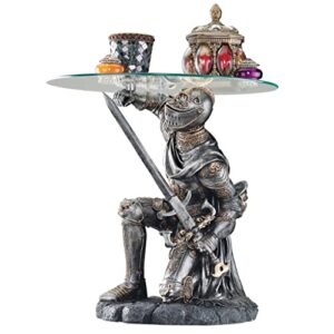 Design Toscano Battle-worthy Knight Sculptural Table