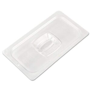 Rubbermaid Commercial Products Cold Food Standard Lid, 1/3 Size, Clear (FG121P23CLR)