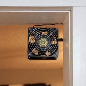 Achla Designs Room-to-Room Minuteman Doorway Fan