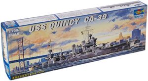 trumpeter 1/700 uss quincy ca39 new orleans class heavy cruiser model kit