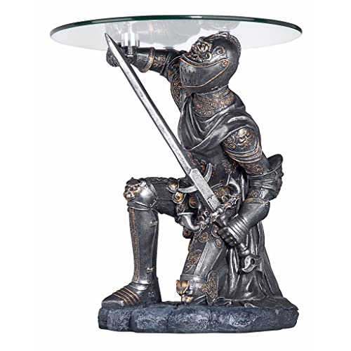 Design Toscano Battle-worthy Knight Sculptural Table