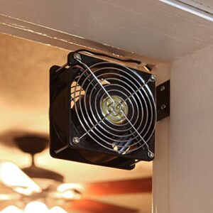 Achla Designs Room-to-Room Minuteman Doorway Fan