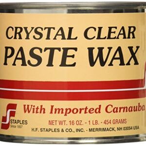 STAPLES, Clear 211 Carnauba Paste Wax, 1-Pound, 16 Ounce