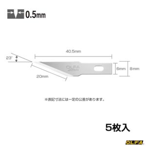 OLFA Saw & Art knife & Spare blade (XB157T)