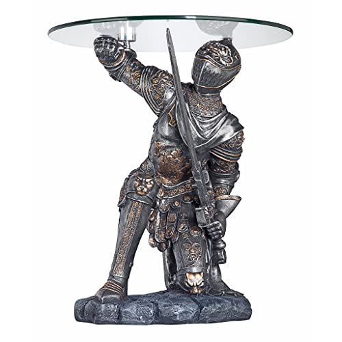 Design Toscano Battle-worthy Knight Sculptural Table