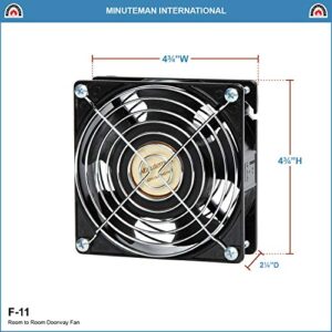 Achla Designs Room-to-Room Minuteman Doorway Fan