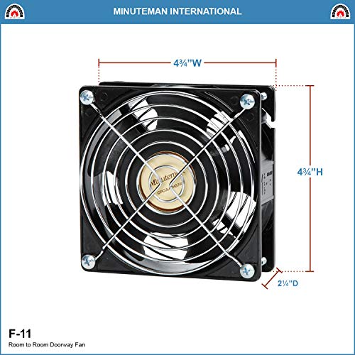 Achla Designs Room-to-Room Minuteman Doorway Fan