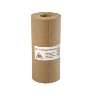 trimaco 6 in. x 180 ft. brown general purpose masking paper