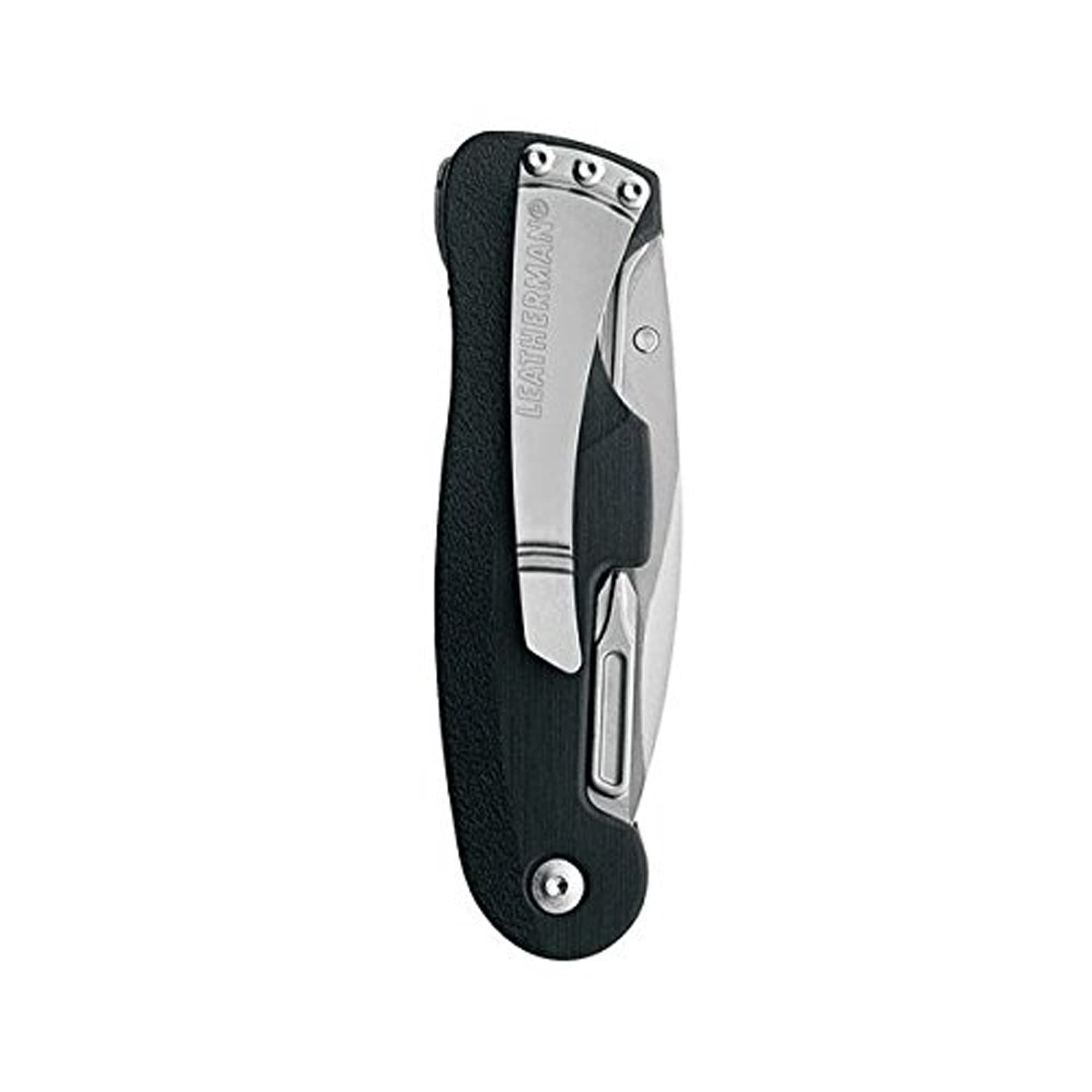 LEATHERMAN - Crater C33T Lightweight Folding Knife with Bottle Opener, Stainless Steel