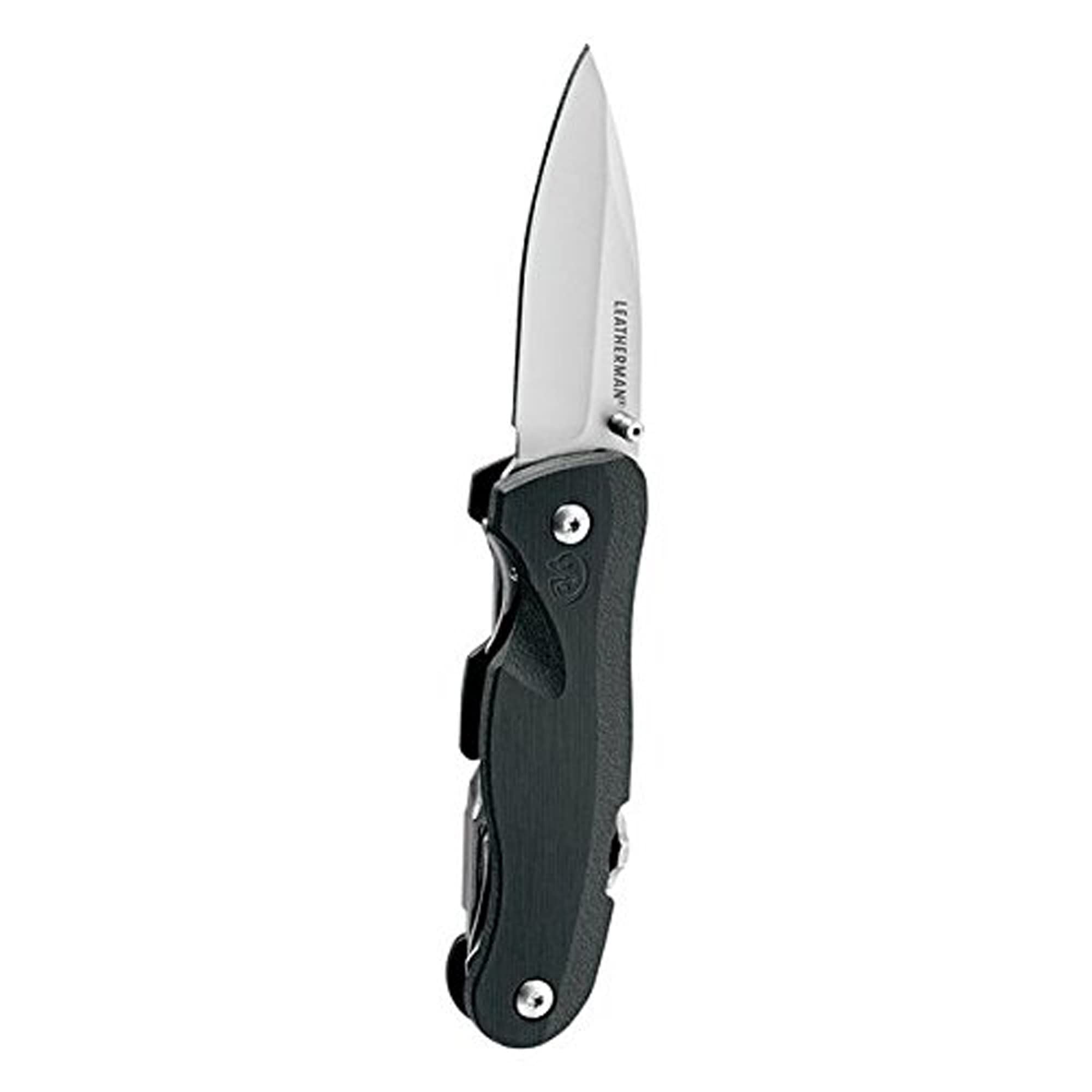 LEATHERMAN - Crater C33T Lightweight Folding Knife with Bottle Opener, Stainless Steel