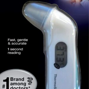 Braun Thermoscan Ear Thermometer with 1-second readout, IRT3020US