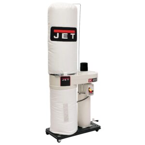 jet dust collector, 650 series, 30-micron bag filter, 1 hp, 115/230v 1ph (model dc-650bk)